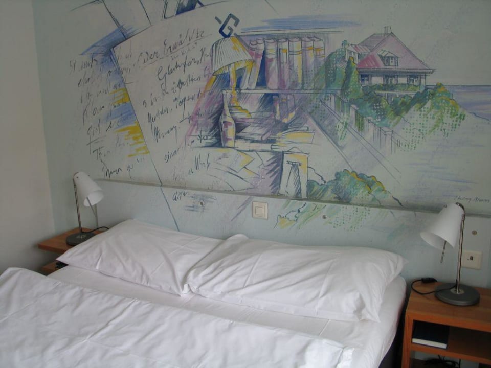 Wandmalerei Leonardo Boutique Hotel Rigihof Zurich