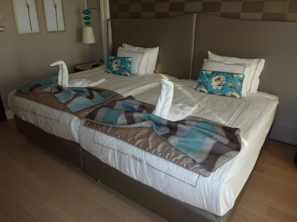 Das Reinigungspersonal gibt sich viel Mühe Titanic Deluxe Golf Belek