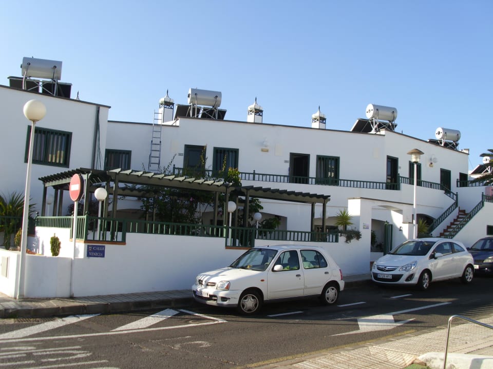 Rückansicht La Tegala Apartamentos La Tegala