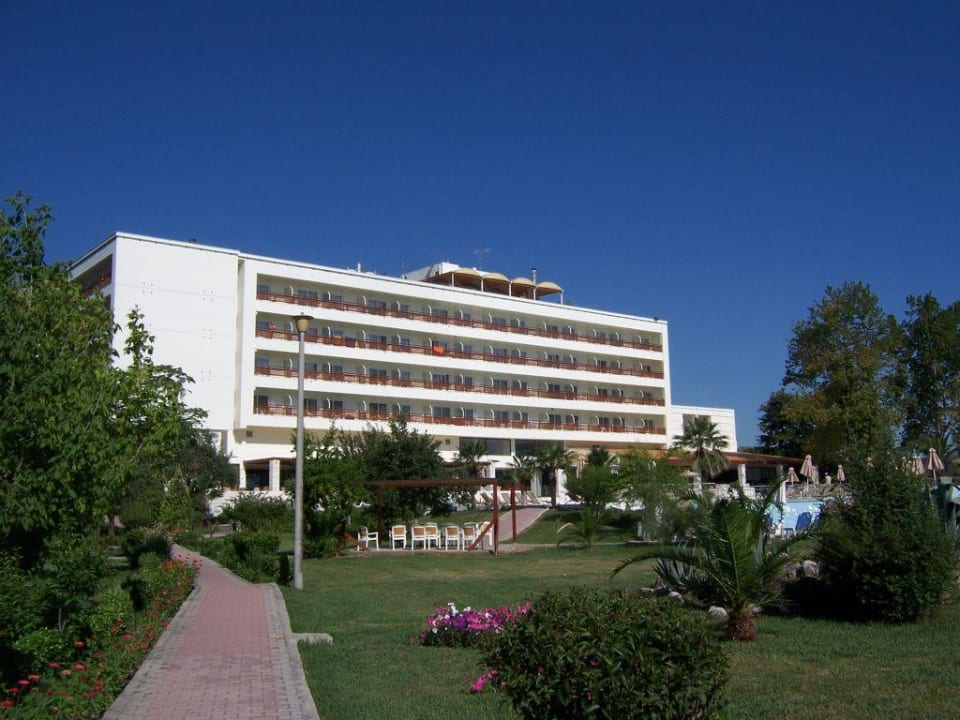 Ansicht Hotel (Blickseite Meer) Olympian Bay Grand Resort