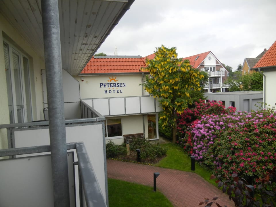 Blick vom Balkon Hotel Petersen