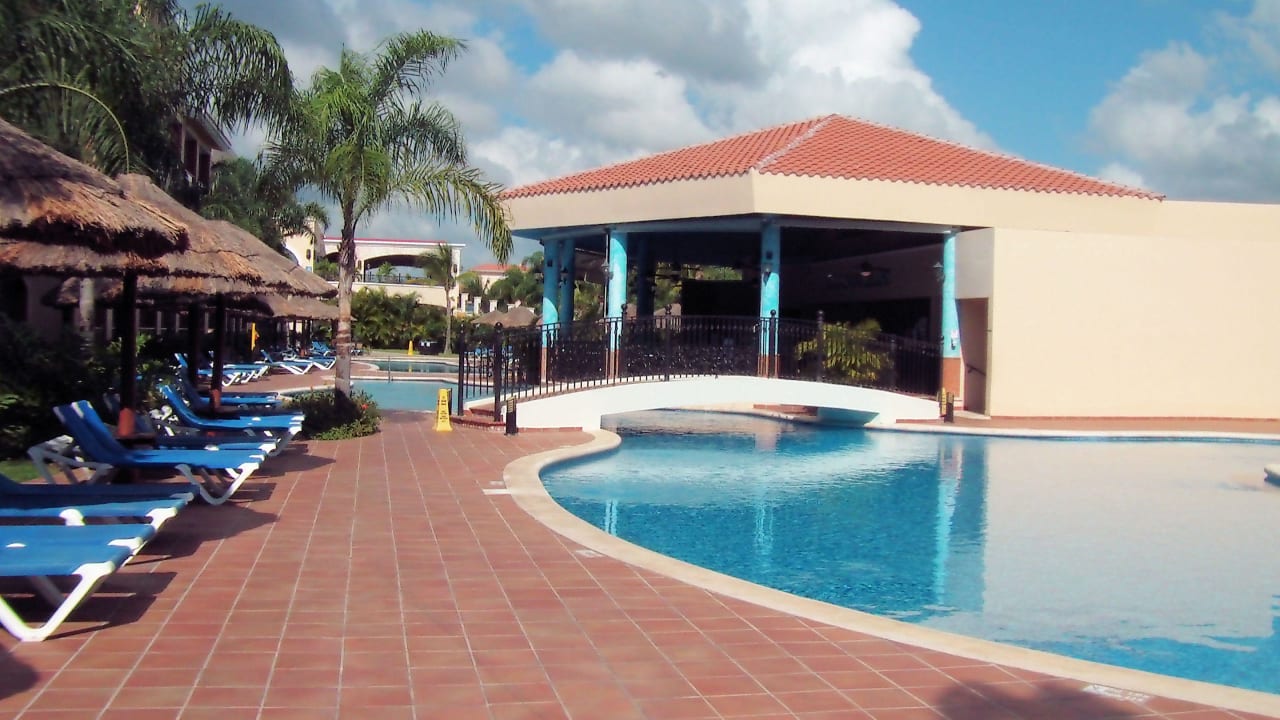 Poolanlage vom Haus 8 Sandos Playacar Select Club Adults only - All Inclusive