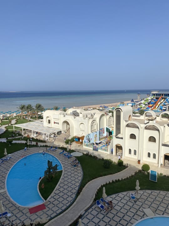 Ausblick Gravity Hotel & Aquapark Sahl Hasheesh