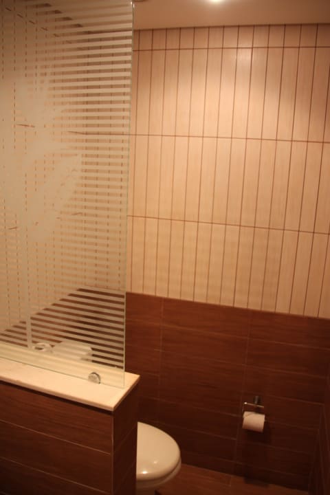 Im Bad abgeteilter Toilettenbereich Hotel Paradis Palace