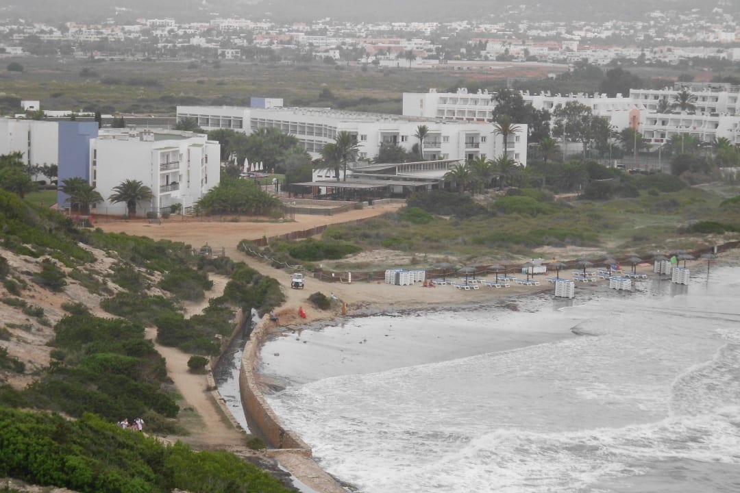 Blick auf das Hotel vom Wachturm Grand Palladium Select Palace Ibiza