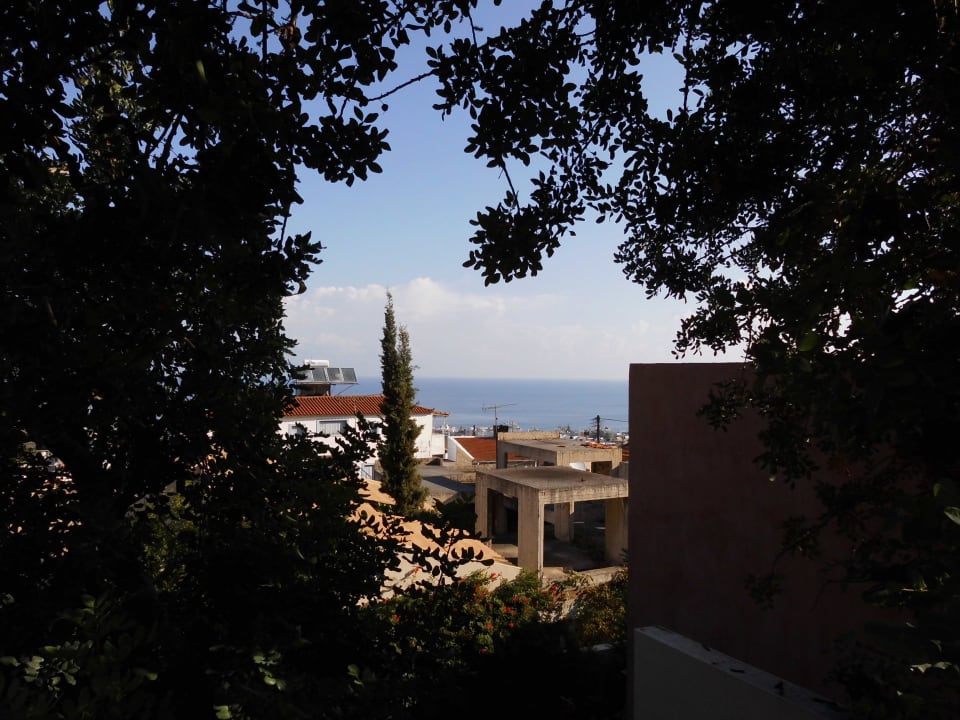 Blick vom Balkon Richtung Meer Koutouloufari Village Holiday Club