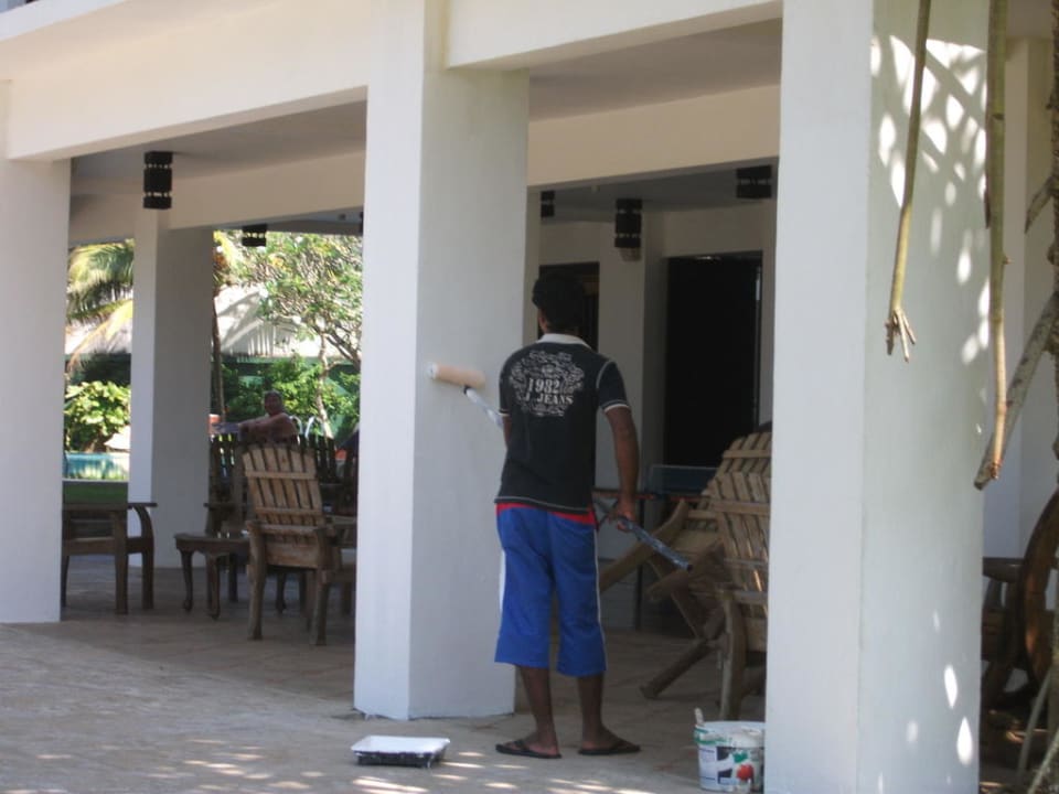 Achtung frisch gestrichen Earl’s Reef Beruwala