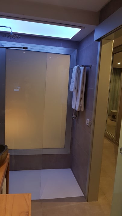 Bad mit Glastüre Atlantic Mirage Suites & Spa - Adults only