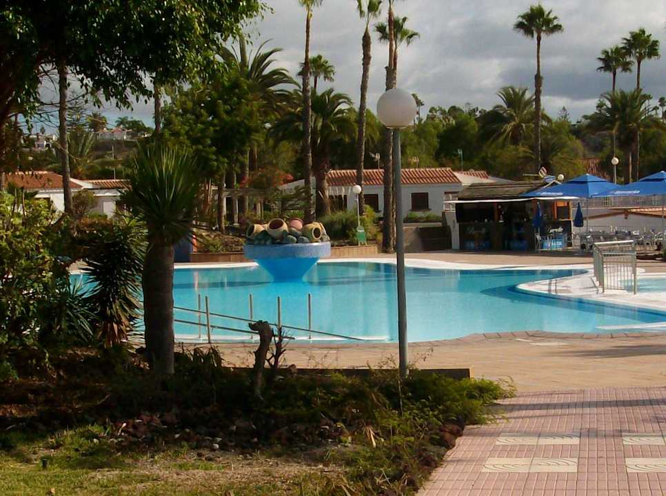 Blick auf Pool Bungalows Las Vegas Golf
