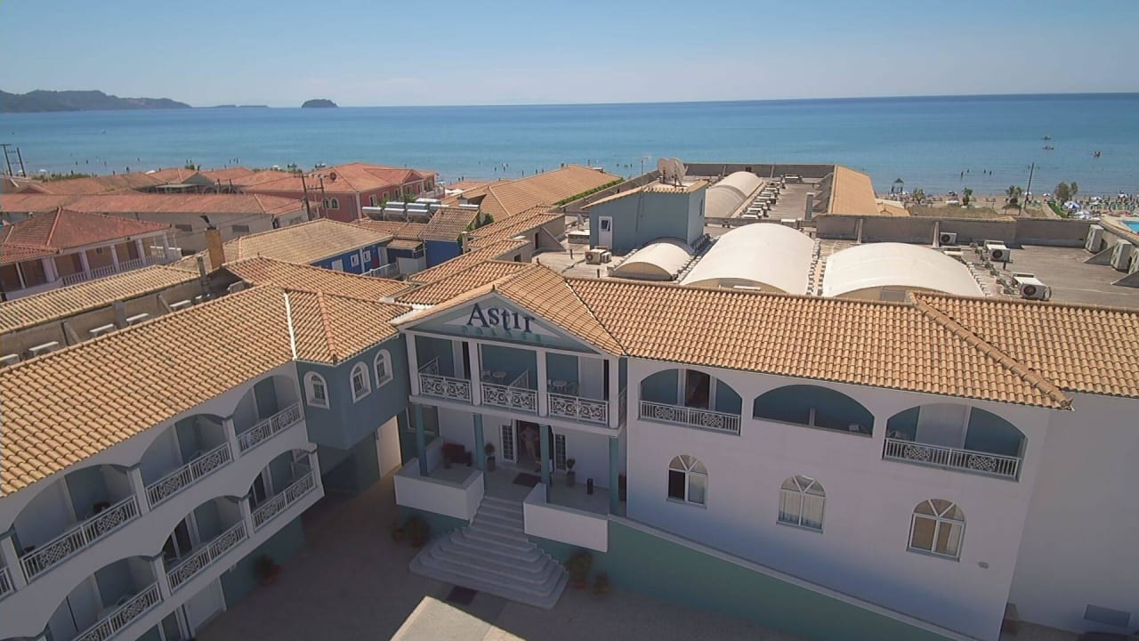 Widok z góry Hotel Astir Beach