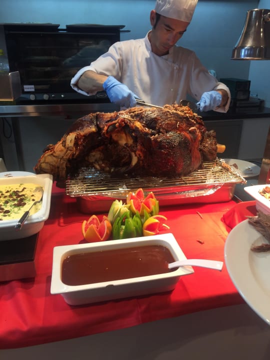 Kalbfleisch sehr lecker! Sentido Aequora Lanzarote Suite