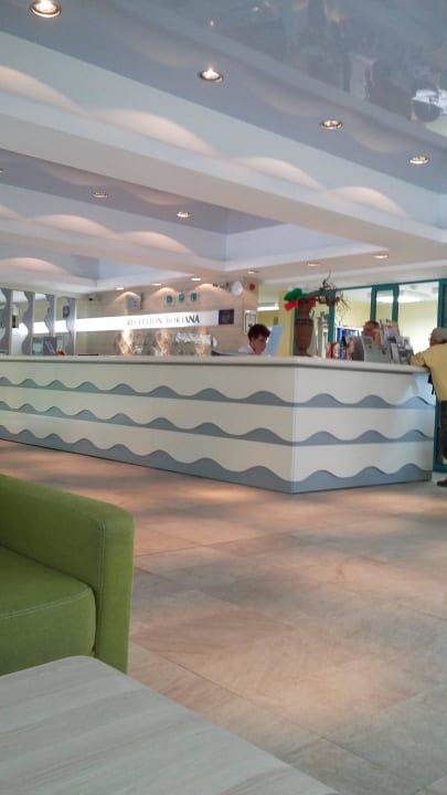Eingang Rezeption Hotel Borjana