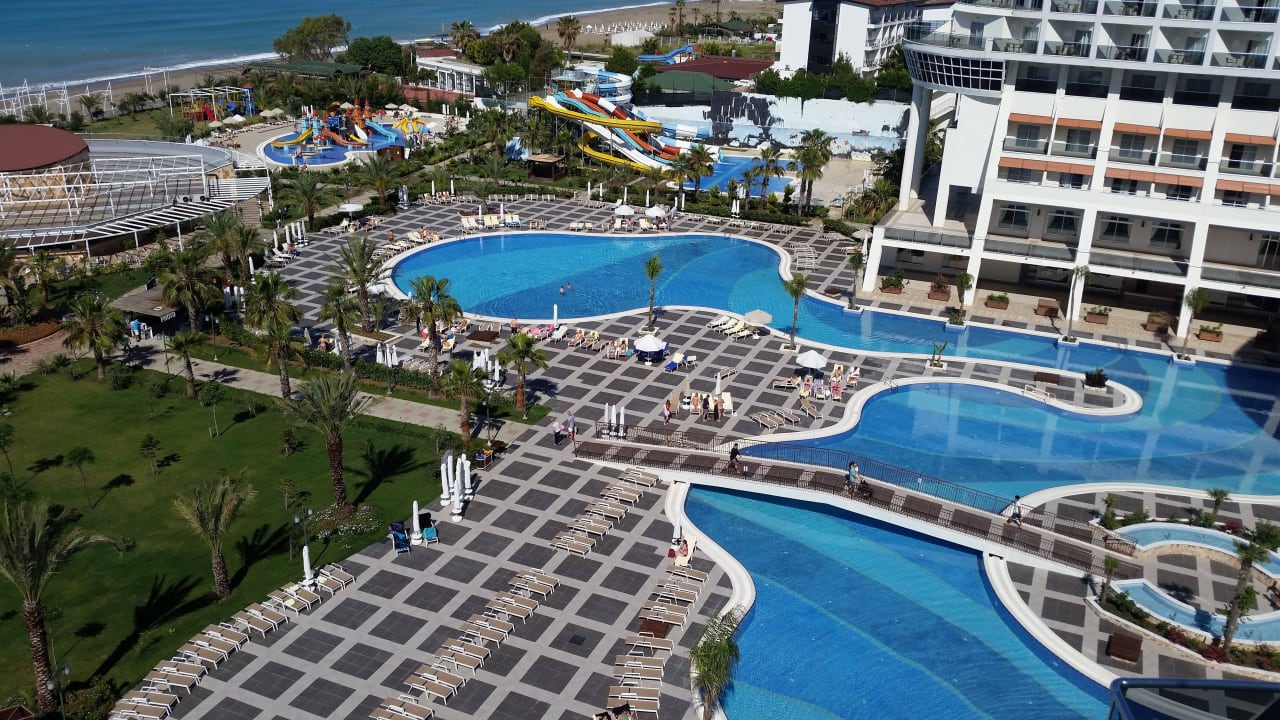 Große Poollandschaft Seaden Sea Planet Resort & Spa
