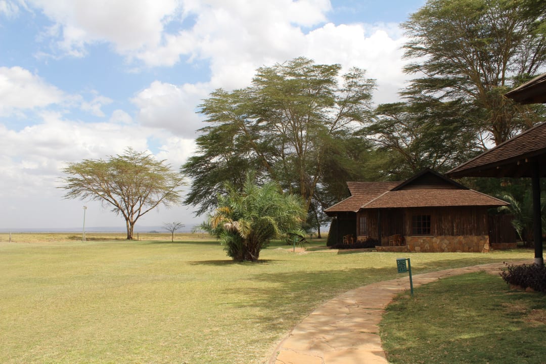 Ausblick vom Bungalow aus gesehen Ol Tukai Lodge