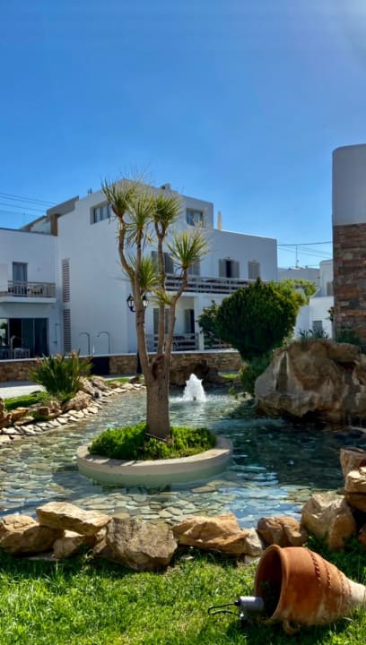 Gartenanlage Naxos Resort Beach Hotel