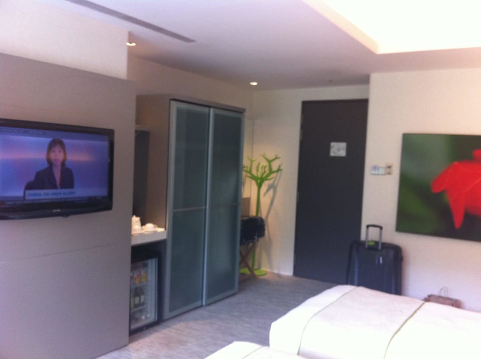 Eingangsbereich Zimmer Hotel Wangz