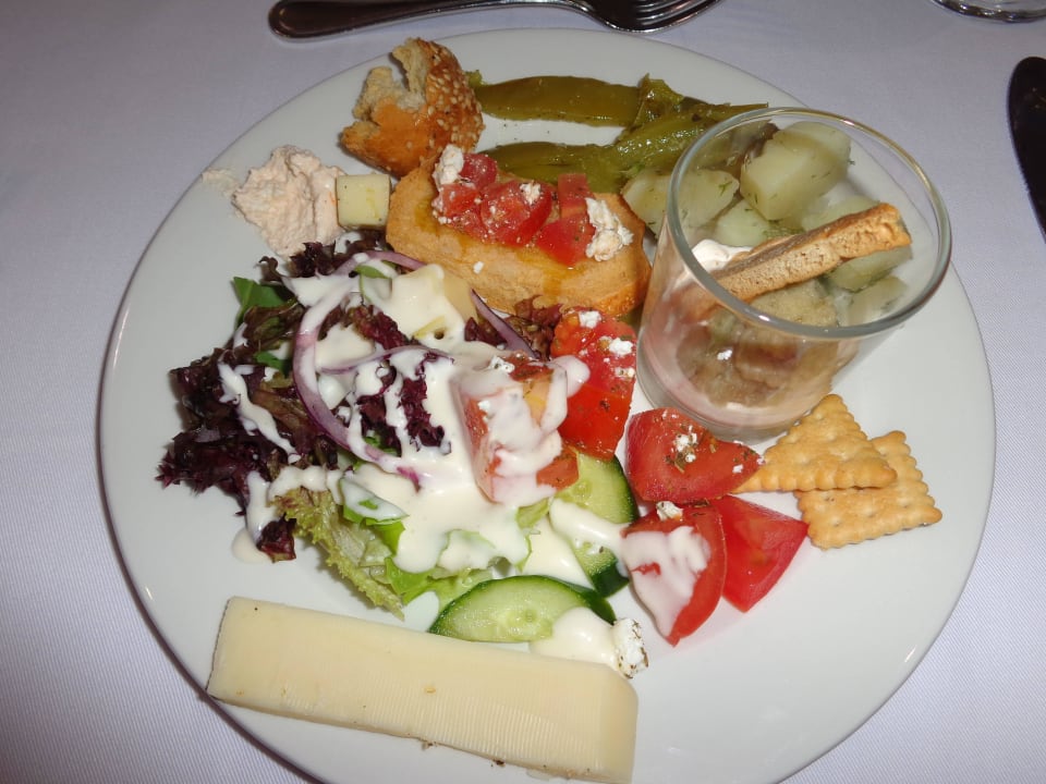 Abendessen Asterias Beach