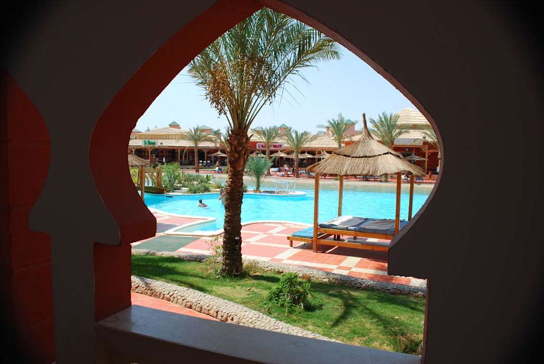 Ausblick aus dem Zimmer Pickalbatros Aqua Vista Resort - Hurghada