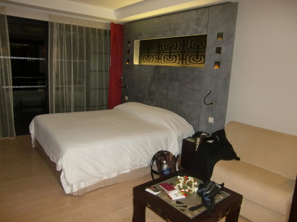 Schlafbereich Manava Suite Resort Tahiti