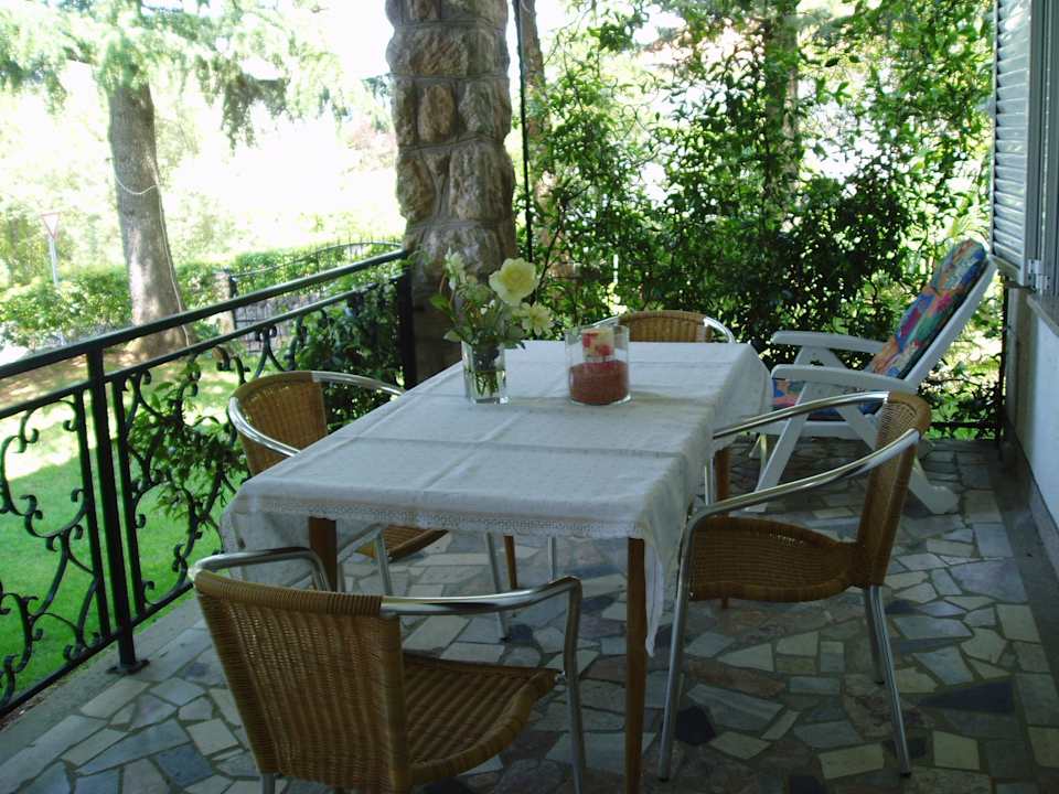 Tereasse in Erdgeschoss Villa Elizabet