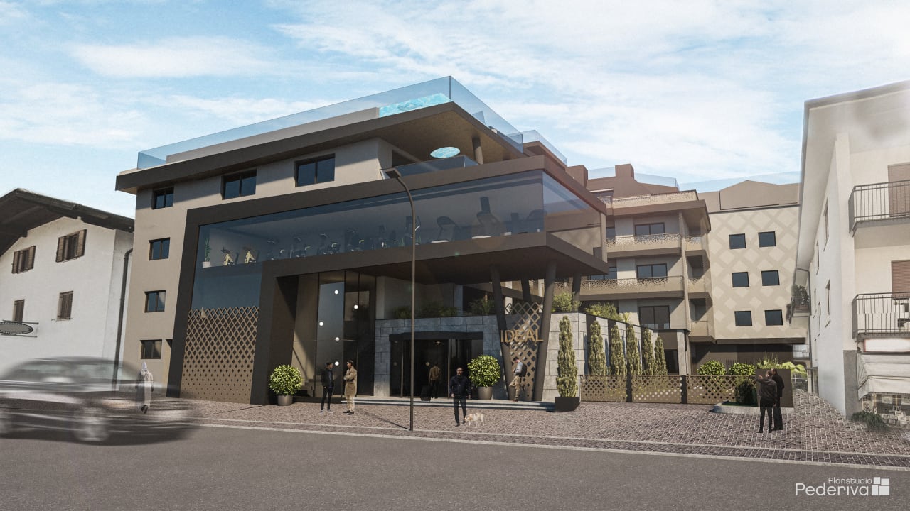 Außenansicht Hotel Ideal Park