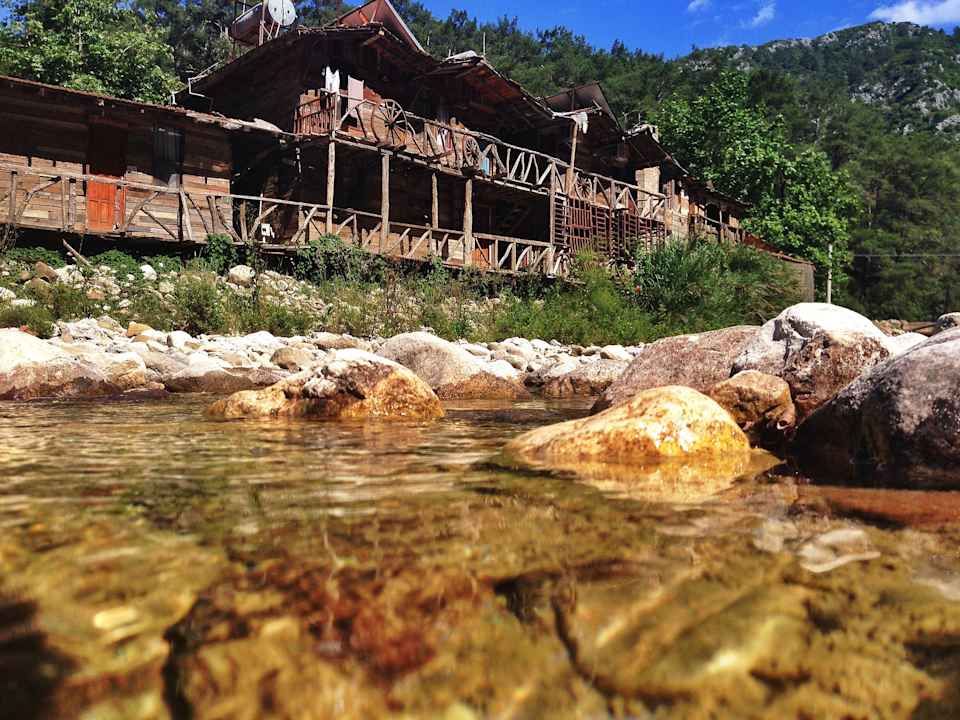 River on the back side Hostel Kadir's Top Tree Houses