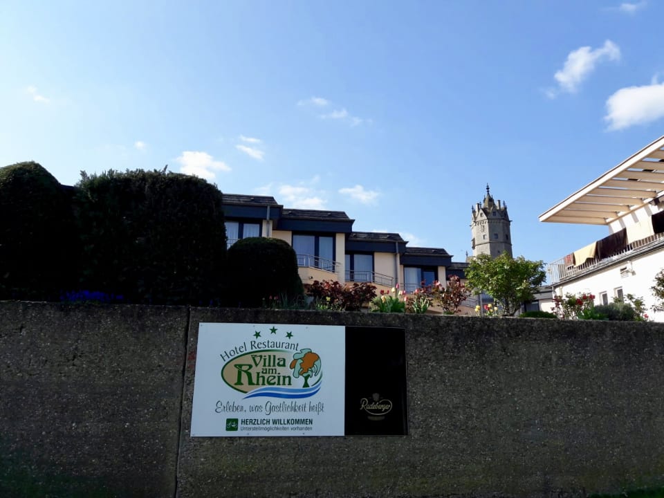 Außenansicht Hotel Villa am Rhein