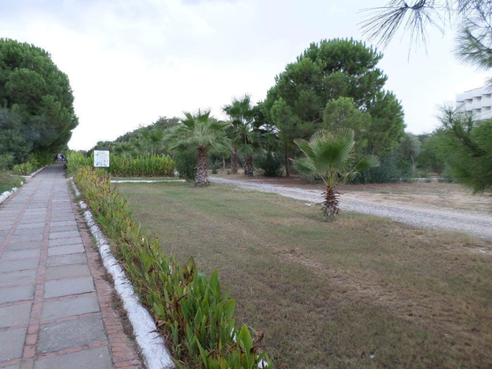 Weg zum Strand Hotel Süral Garden