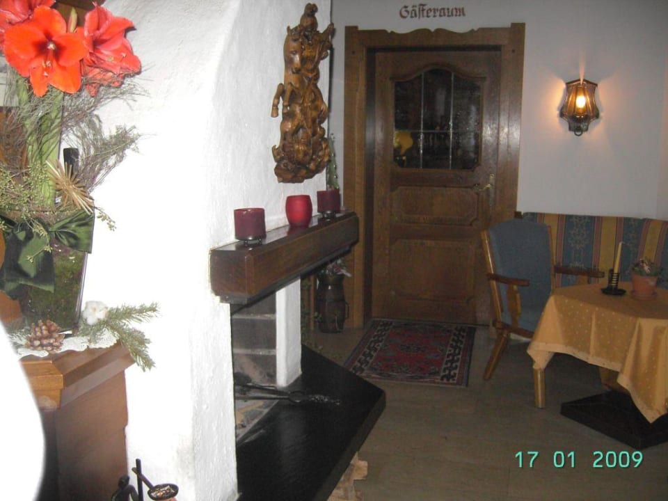 Eingang zum Frühstücksraum Hotel Garni Glockenstuhl