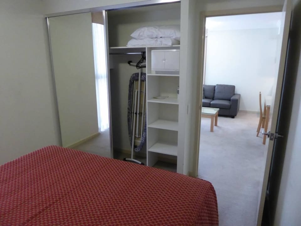 Widok z sypialni M On Mary Apartment Hotel