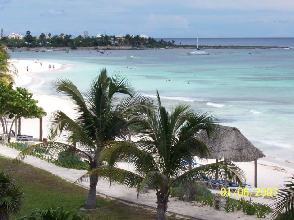 Unser Zimmer mit dem wunderschönen Meerblick Akumal Bay Beach & Wellness Resort