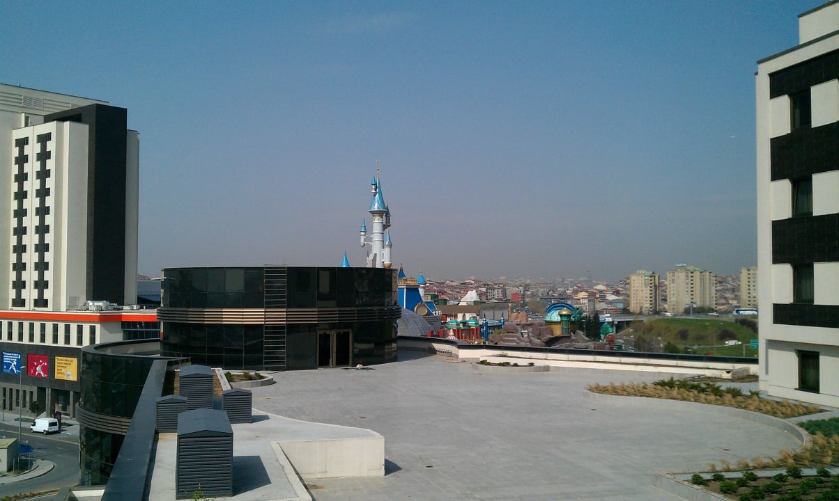 Aussicht aus dem Zimmer Hotel Holiday Inn Express Istanbul-Ora