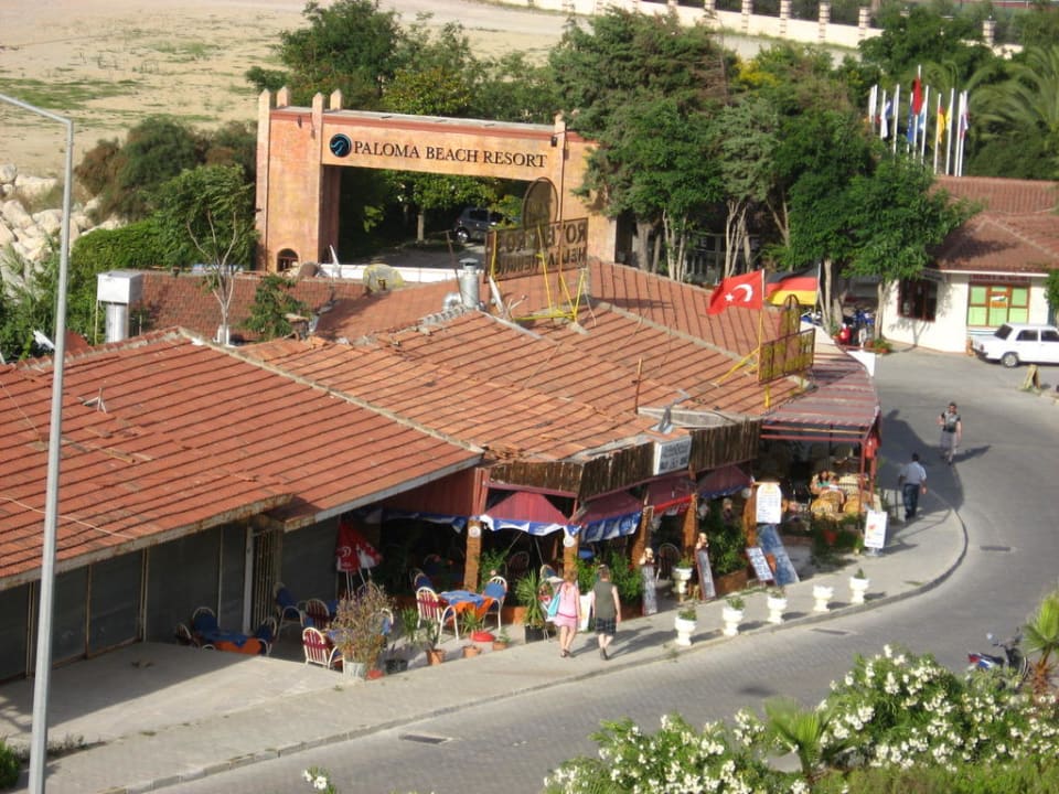 Lokale vom Garden gesehen Hotel Defne Garden