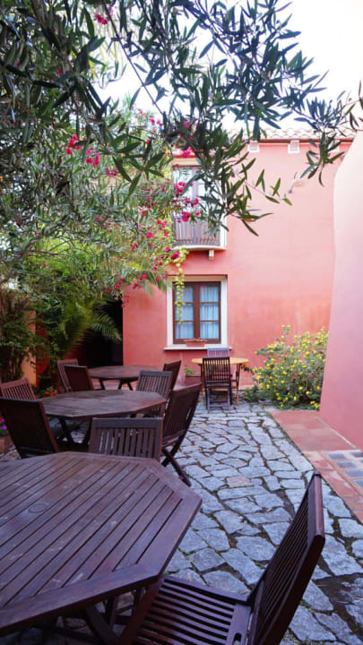 Süßer Hinterhof Hotel il Vecchio Mulino