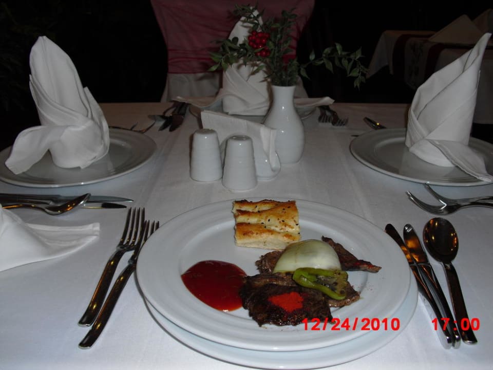 Das Essen war stets sehr lecker. Hotel Delphin Palace