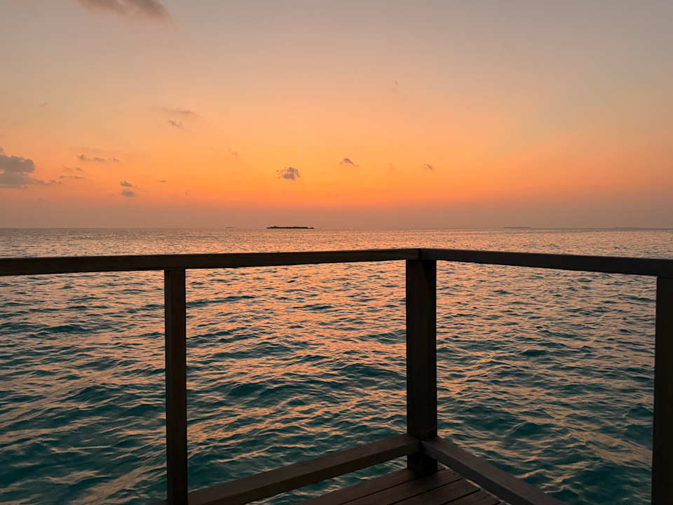 Ausblick Le Méridien Maldives Resort & Spa