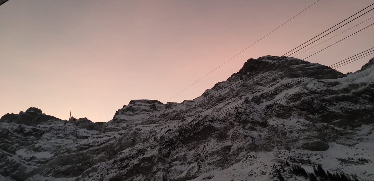Ausblick Säntis - das Hotel