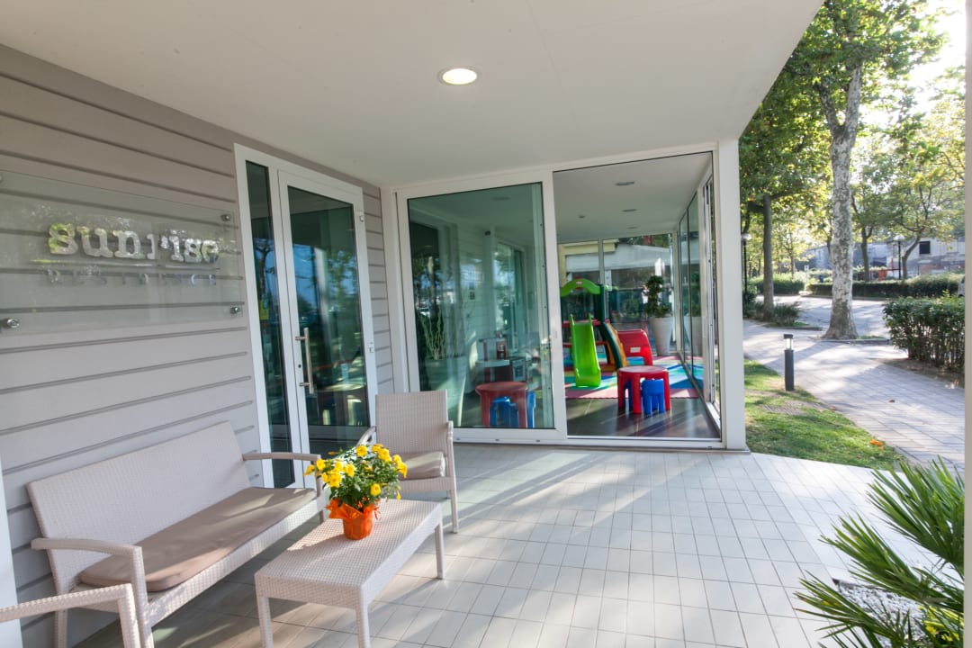 Außenansicht Residence Sunrise Cesenatico