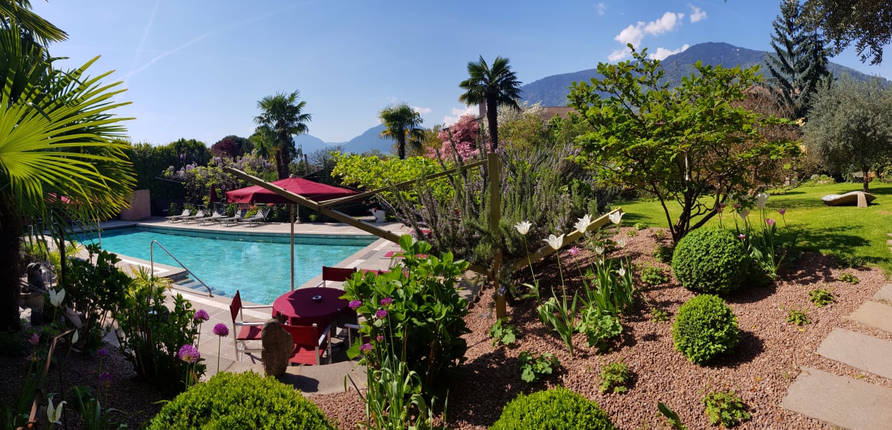 Pool Hotel Gartenresidence Zea Curtis