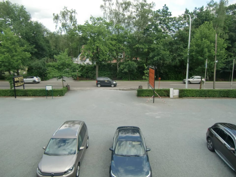 Blick zur Hauptstraße Charmehotel Klokkenhof