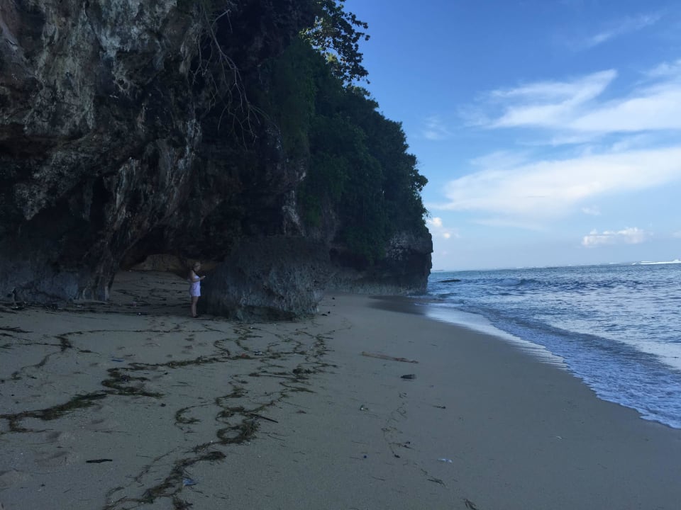 Bucht links vom Hotel Hilton Bali Resort