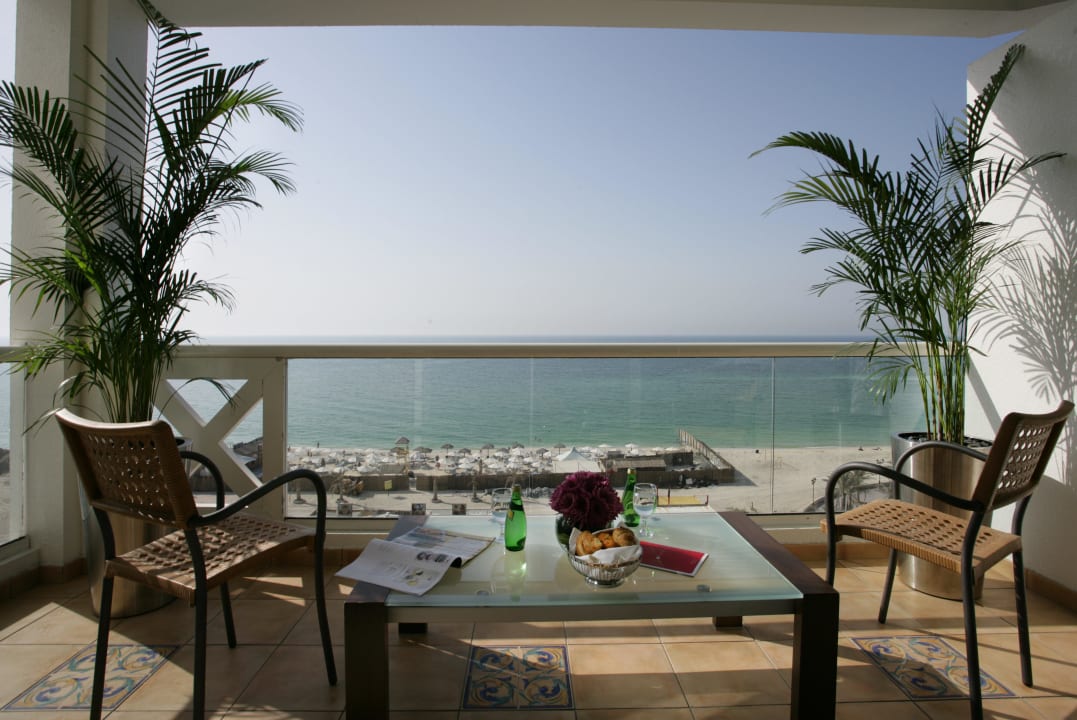 Room Balcony Ramada by Wyndham Beach Hotel Ajman