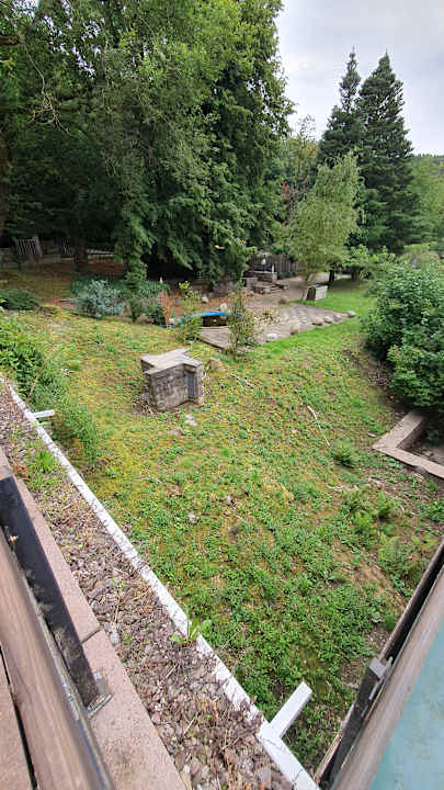 Gartenanlage Wagners Hotel im Thüringer Wald