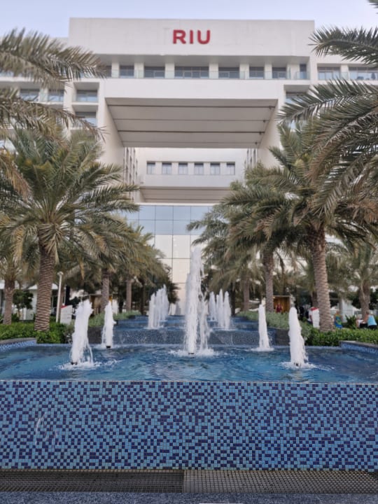Gartenanlage Hotel Riu Dubai