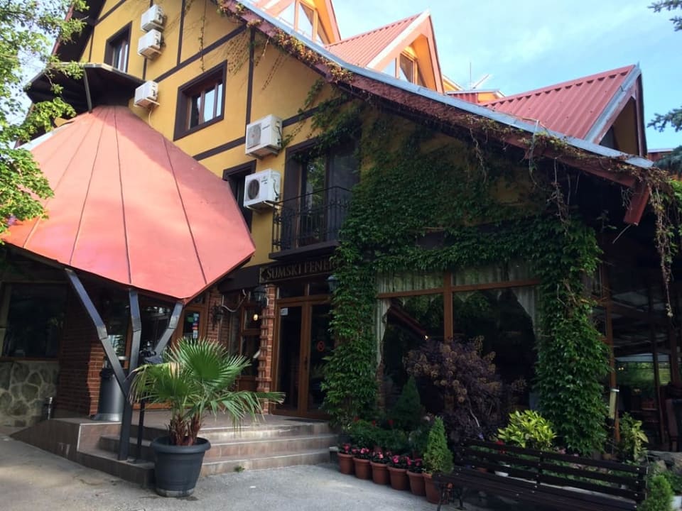 Wejście do recepcji Hotel Sumski Feneri