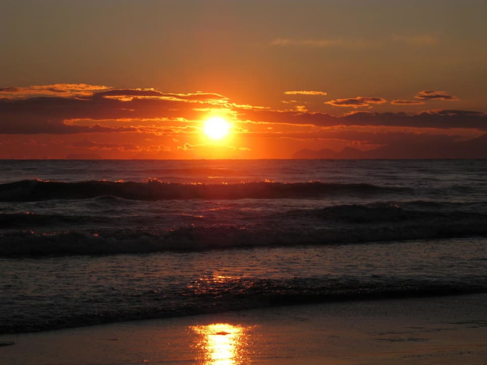 Sonnenuntergang Sunis Kumköy Beach Resort Hotel & Spa