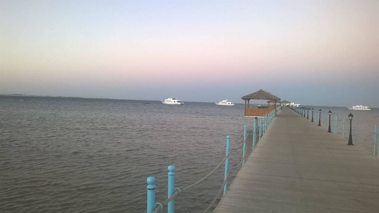 Bootssteg  Amwaj Beach Club Abu Soma Resort