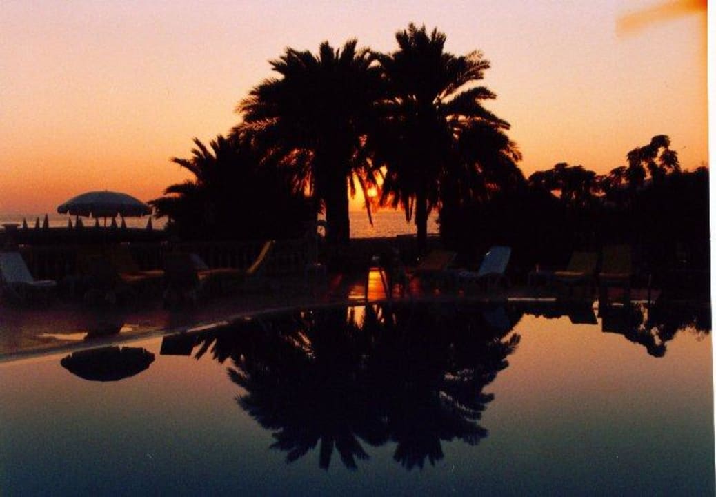 Sonnenuntergang vom Alanturpool Labranda Alantur Resort