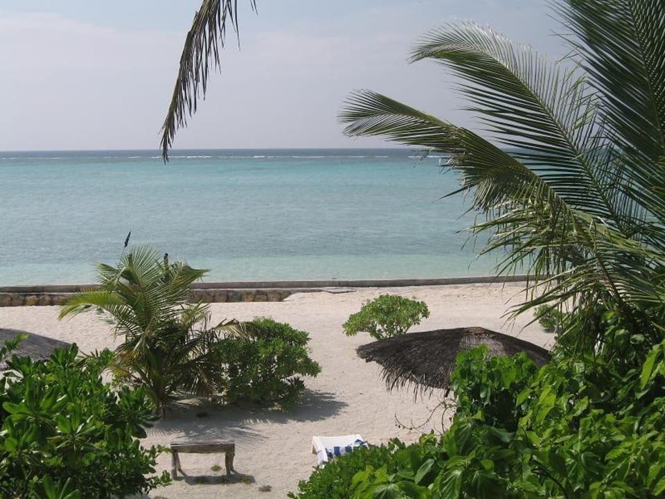 Vom Zimmer Nr. 90 aus Summer Island Maldives