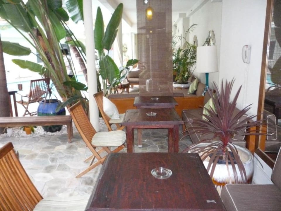 Fruhstücksarea Hotel Beverly Terrace